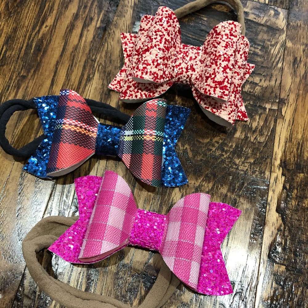 Three Boutique Bows